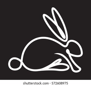 Rabbit, bunny icon