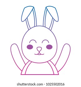rabbit or bunny icon image    icon image