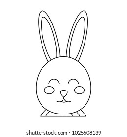 rabbit or bunny icon image 
