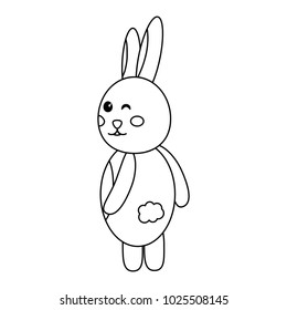 rabbit or bunny icon image 