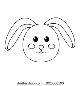 rabbit or bunny icon image 