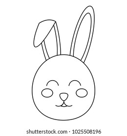 rabbit or bunny icon image 