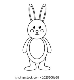 rabbit or bunny icon image 
