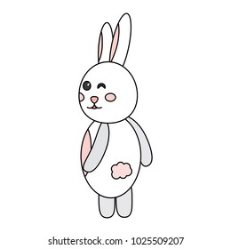 rabbit or bunny icon image 