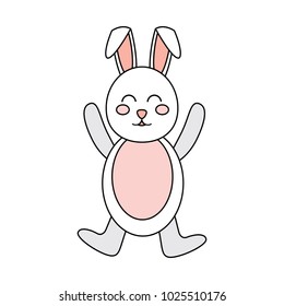 rabbit or bunny icon image 