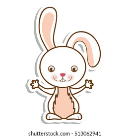 rabbit or bunny icon image 