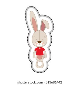 rabbit or bunny icon image 