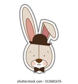 rabbit or bunny icon image 