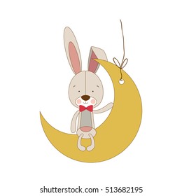rabbit or bunny icon image 