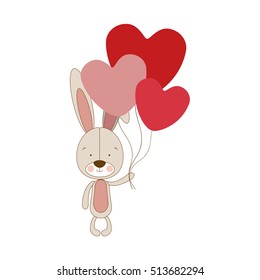 rabbit or bunny icon image 