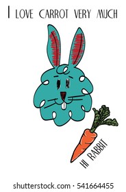 rabbit with carrot