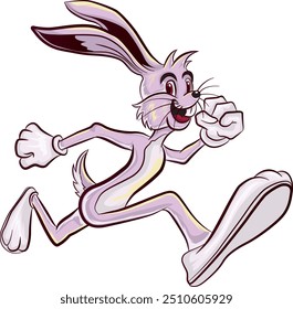 Rabbit cartoon are interesting to use in all creative media.