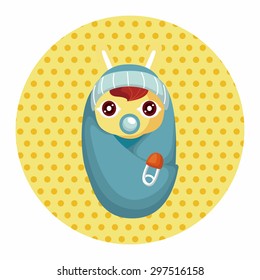 rabbit cartoon theme elements