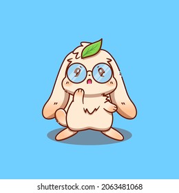 Kaninenkartoon, Vektorsymbol