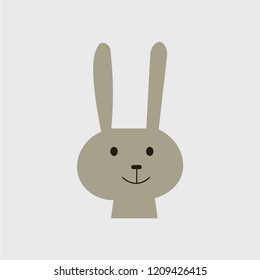 Rabbit character illustration 