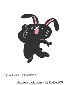 Rabbit character illustration series "Rabbit Rabbit"