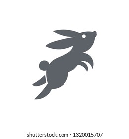 Rabbit Character Vector Template