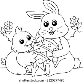 12,612 Colouring Pages Rabbit Images, Stock Photos & Vectors | Shutterstock