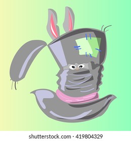 rabbit in the cylinder