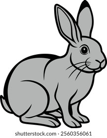 Rabbit design art illustrator eps vector