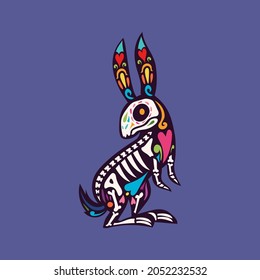 Rabbit Dia de muertos, Day of the dead