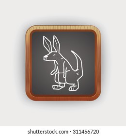 rabbit doodle