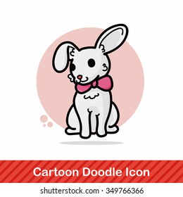 rabbit doodle