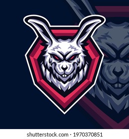 Rabbit E Sport Logo Team