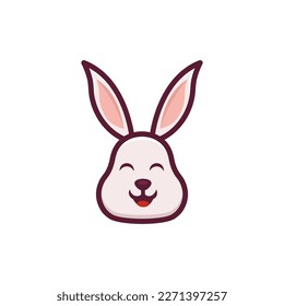 rabbit and ear vector design 