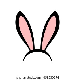 Bunny Ears Vector Art & Graphics
