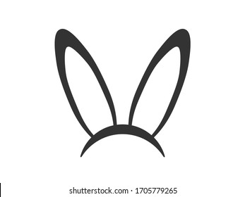 Rabbit Ears Icon Rabbit Ears Vector Stock Vector (Royalty Free ...