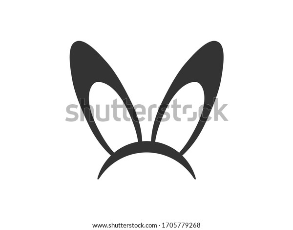 ウサギの耳のアイコン ウサギの耳のベクターイラスト イースターのアイコン のベクター画像素材 ロイヤリティフリー