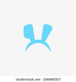 rabbit ears vector icon