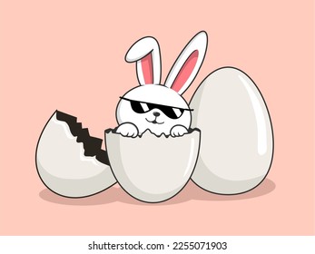 Rabbit Easter Egg - Cute Bunny Eggs