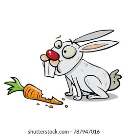 baby bugs bunny with carrot