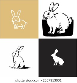rabbit ecology tested icon bunny