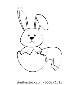 rabbit egg easter