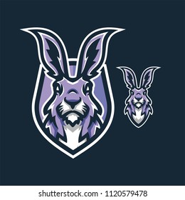 Rabbit Mascot Logo Images Stock Photos Vectors Shutterstock