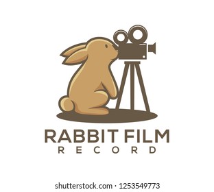 RABBIT FILM RECORD VECTOR LOGO