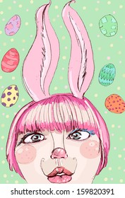 rabbit girl