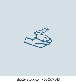 rabbit in the hand