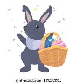 rabbit. Happy Easter.
