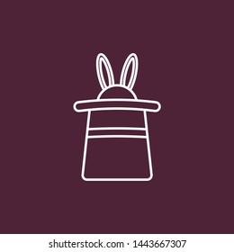 Rabbit in the hat icon