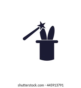 rabbit in hat icon