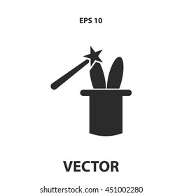 rabbit in hat icon