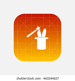 rabbit in hat icon