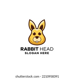 Rabbit Head Logo Icon Illustration