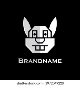 Rabbit head mascot logo, suitable for brand logos, business logos, icon images etc.