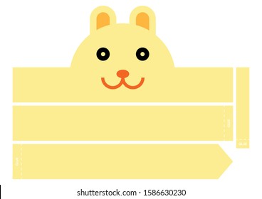 Rabbit headband. DIY Paper Crown