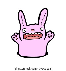 rabbit in hole cartoon